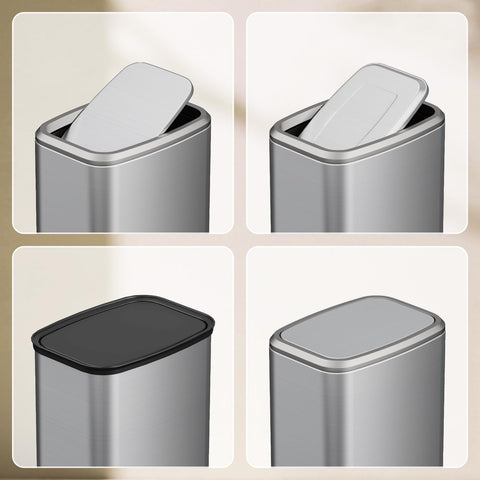 KHMMGK stainless-steel surface texture highlighting fingerprint-resistant finish