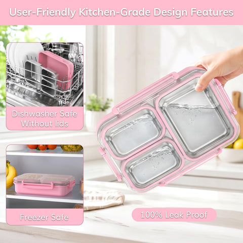 KHOXU locking clips and silicone seals detail demonstrating airtight protection