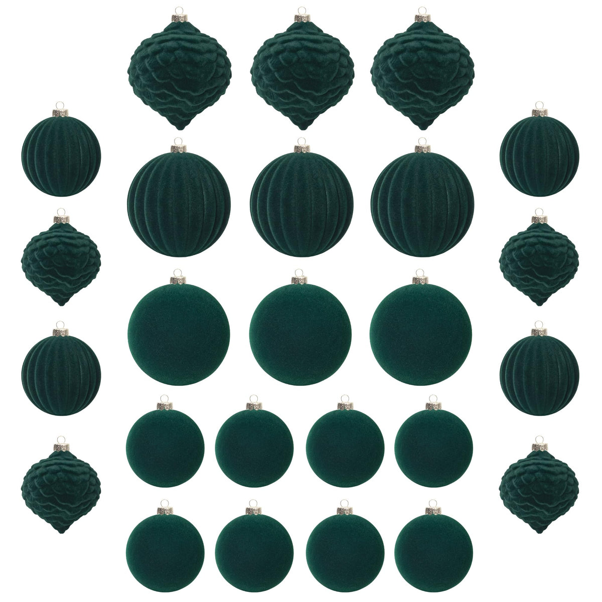 KI Store velvet green balls front display shows rich color and cohesive set benefit