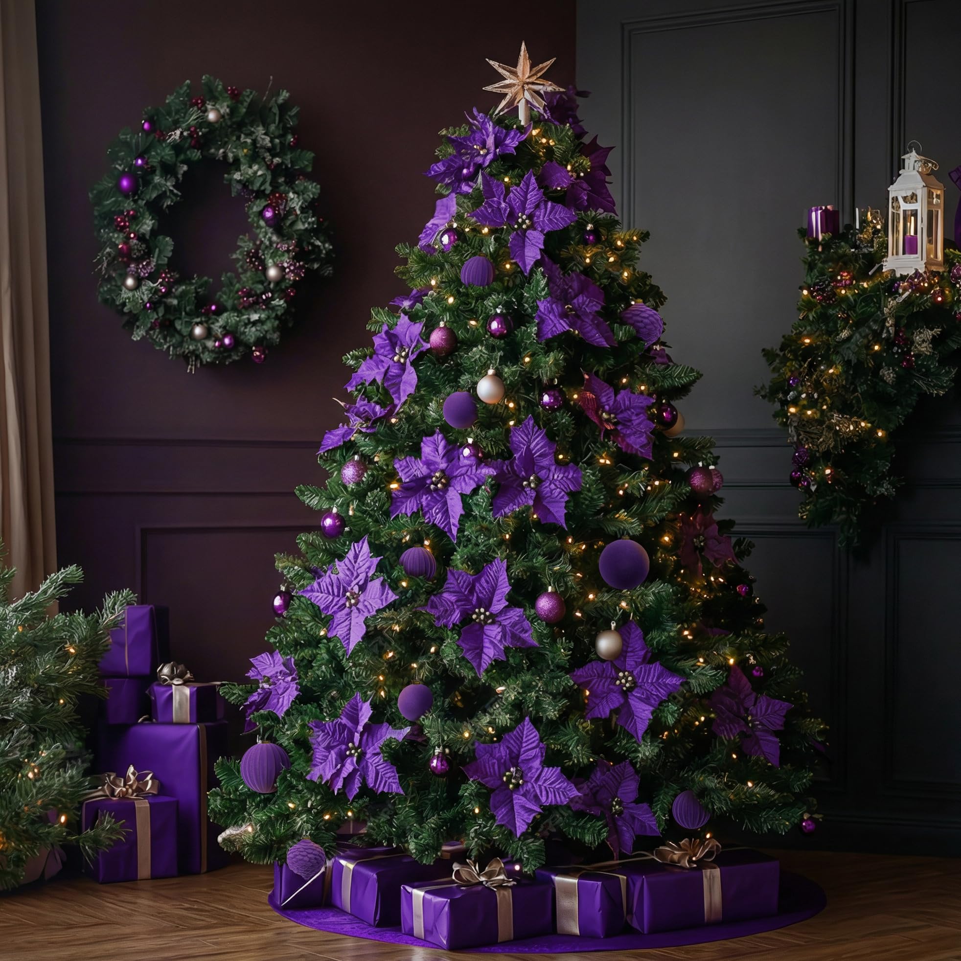 KI Store ornaments hung on tree demonstrate elegant glow and depth