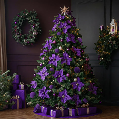 KI Store ornaments hung on tree demonstrate elegant glow and depth