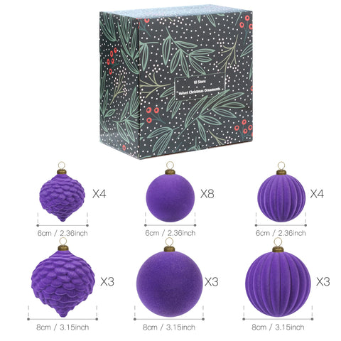 KI Store table centerpiece with velvet baubles creates upscale holiday ambiance