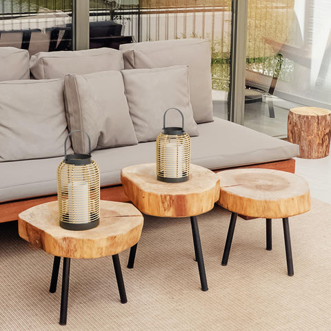 KIBAGA lanterns styled as dining table centerpiece adding cozy atmosphere