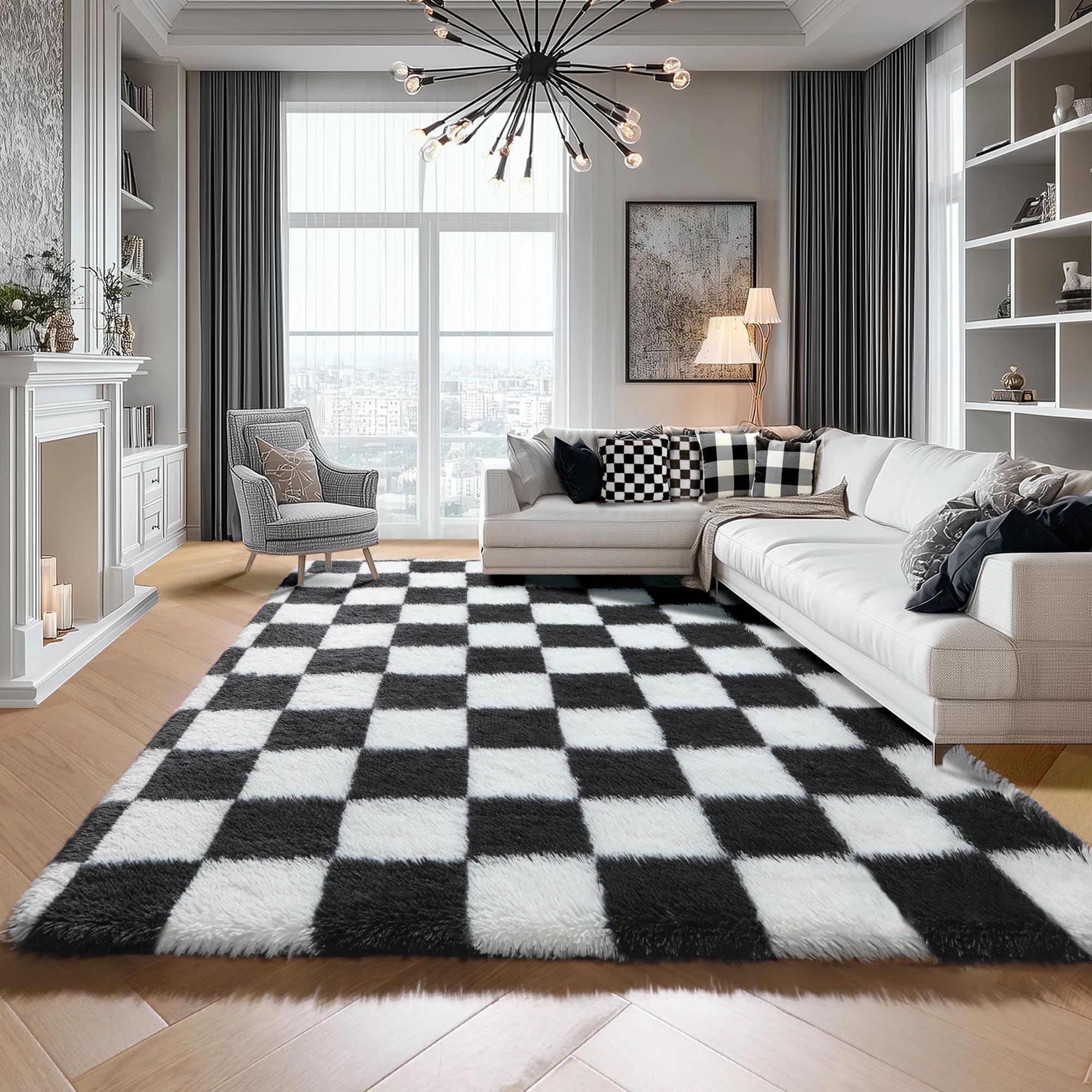 KICMOR rug in bedroom setting demonstrating warmth and soft landing