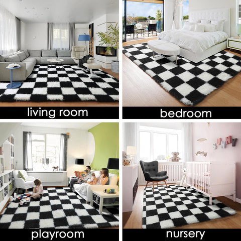 KICMOR vacuum-packed rolled rug unboxed regaining full loft