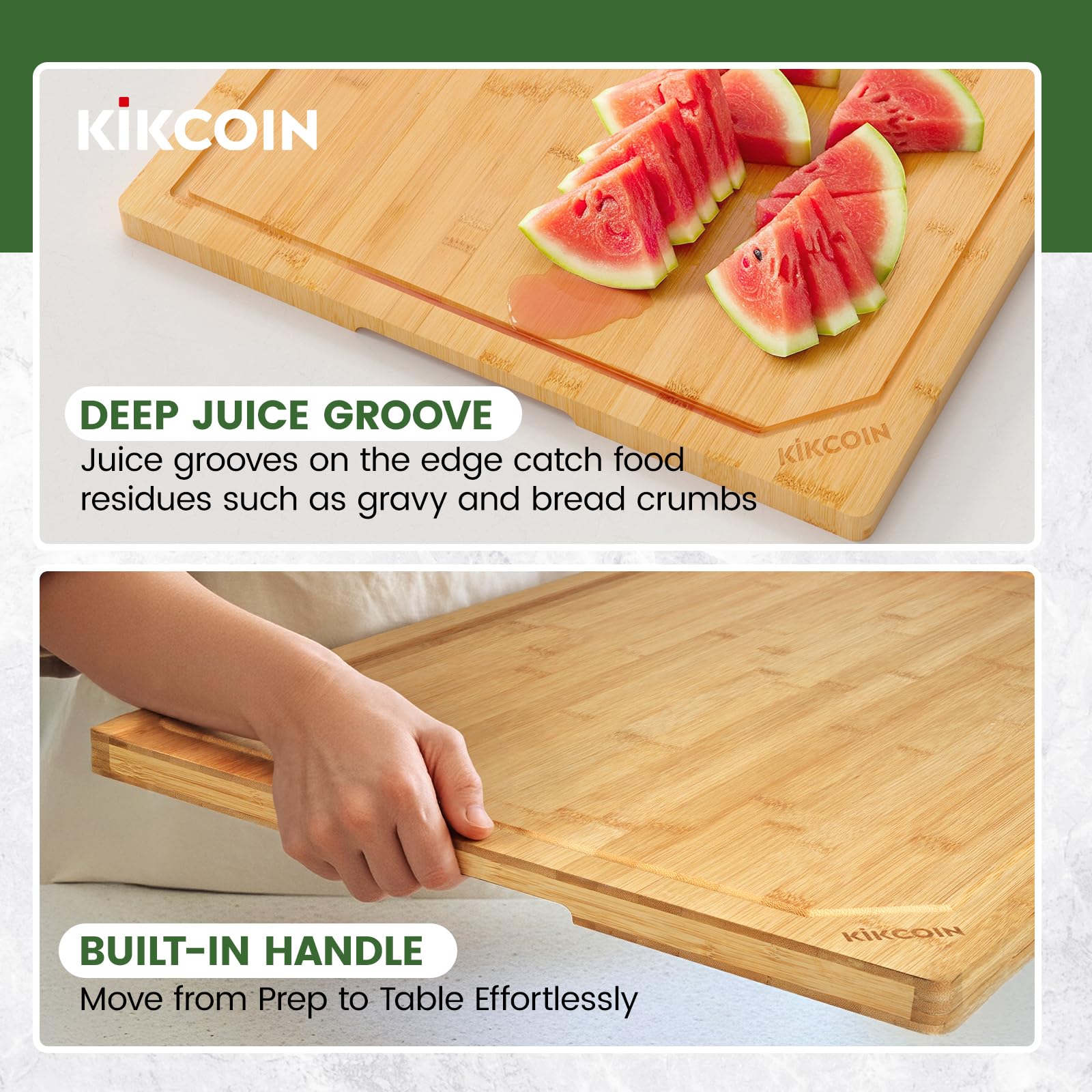 Kikcoin serving a charcuterie spread demonstrating attractive presentation use