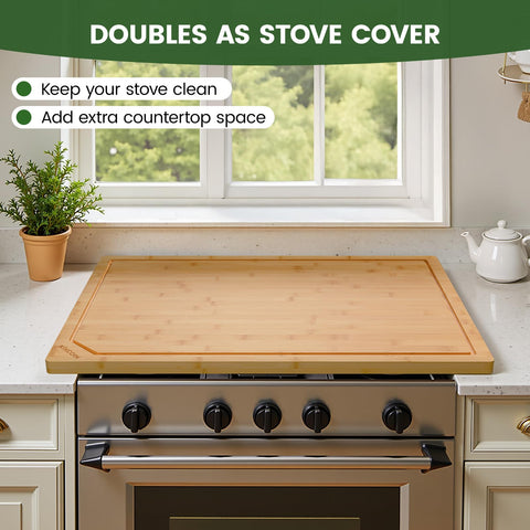 Kikcoin detail of deep juice groove catches liquids and protects counters