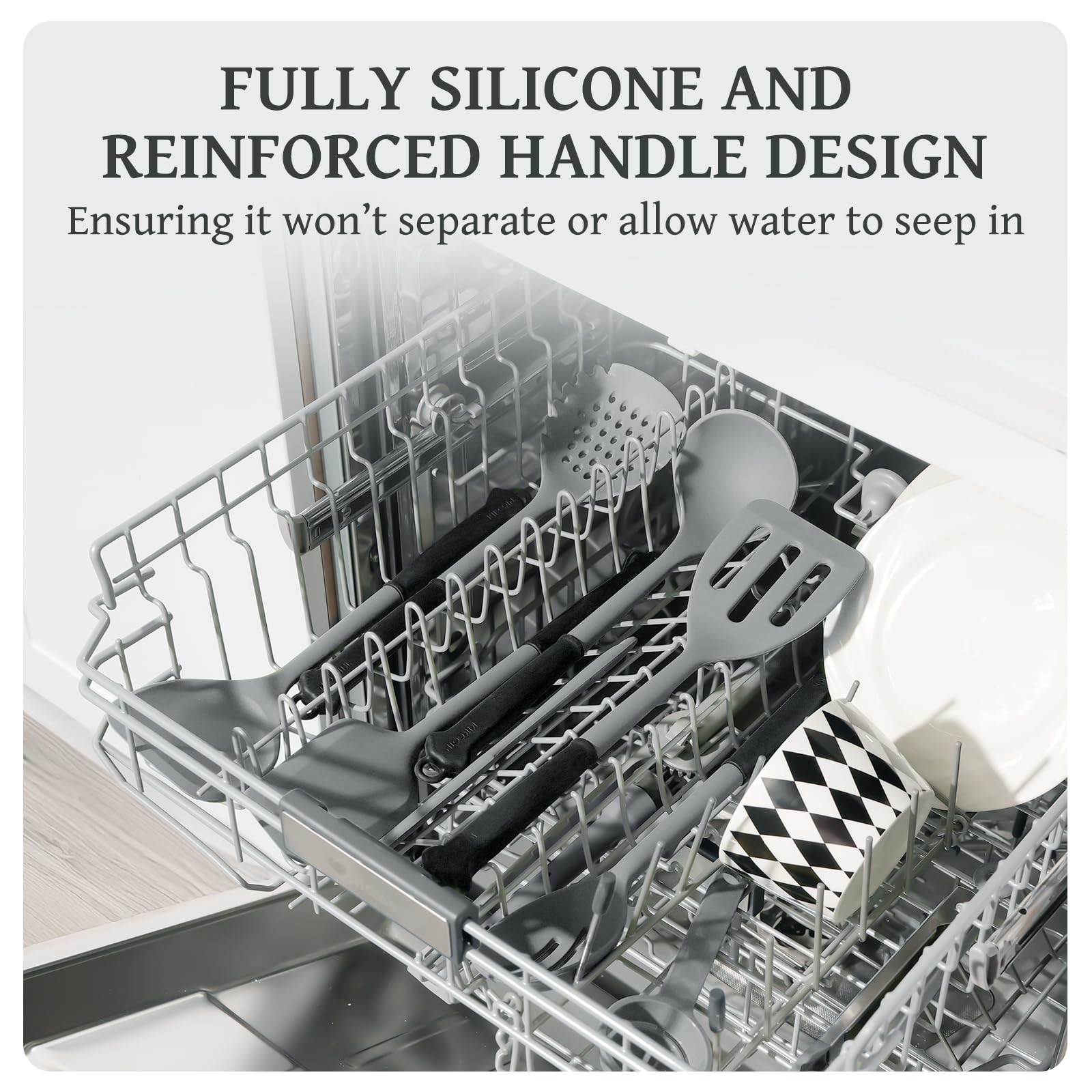 kikcoin utensils in holder organized for quick access and tidy storage