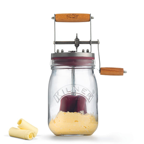 Kilner front view jar with lid showing vintage look and functional design