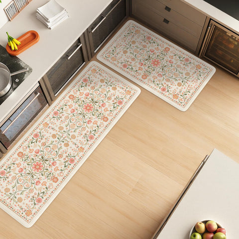 KIMODE mat border and floral pattern detail adding vintage-boho decor