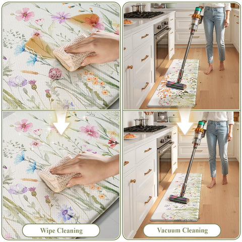 KIMODE large mat placed in kitchen for comfortable long-duration standing