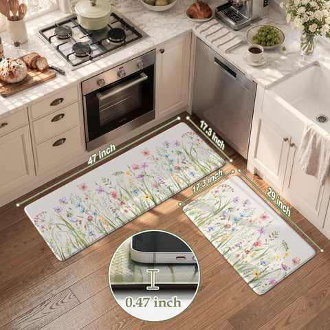 KIMODE non-slip backing detail demonstrating stability on hard floors