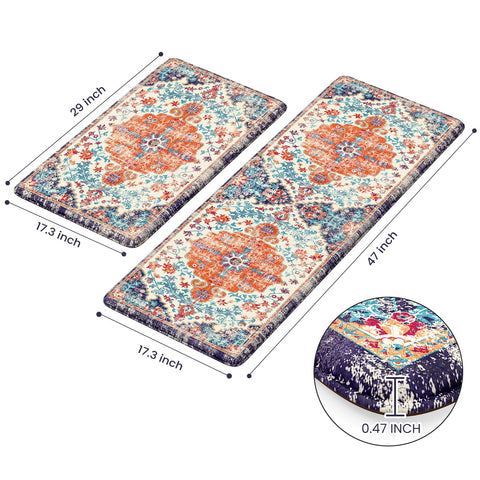 KIMODE non-slip backing texture providing secure grip on floors