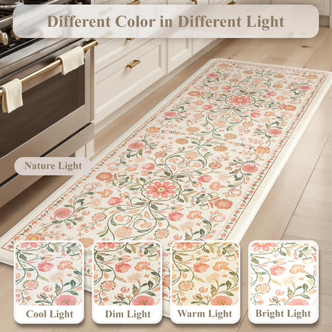 KIMODE mat next to a shoe for scale showing coverage and comfort benefit