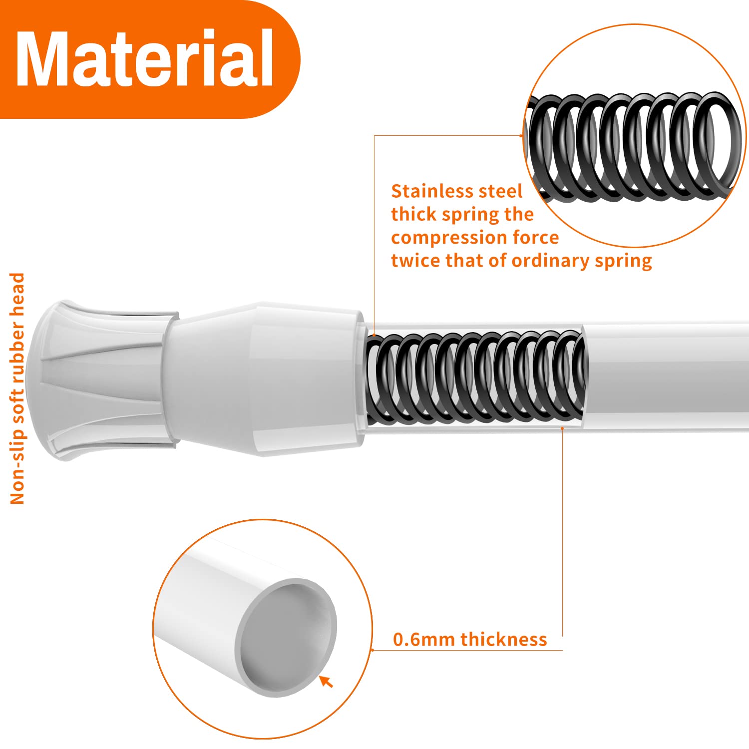 kimwason rod extended to demonstrate adjustable length for versatile fitting