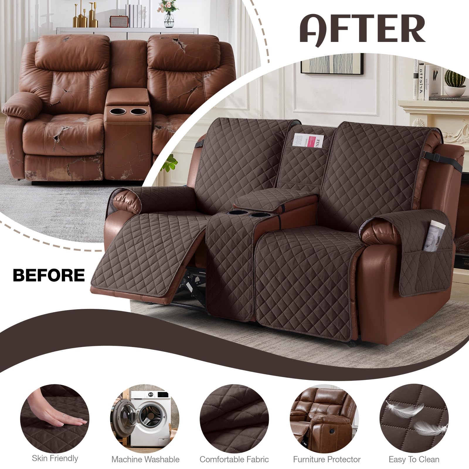 KinCam scale shot showing seat and console dimensions for fit guidance