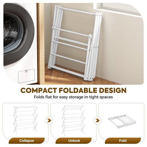 KINGBOARD side profile with 11 bars extended showing increased drying area