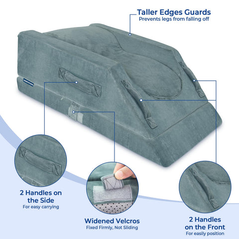 KingPavonini front and side handles with zipper for easy carry and cleaning