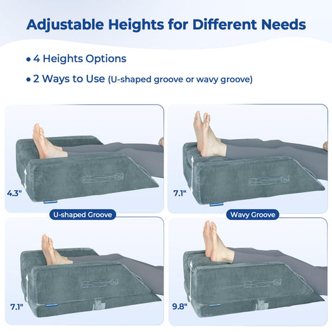 KingPavonini layered heights setup comparison showing four selectable rises