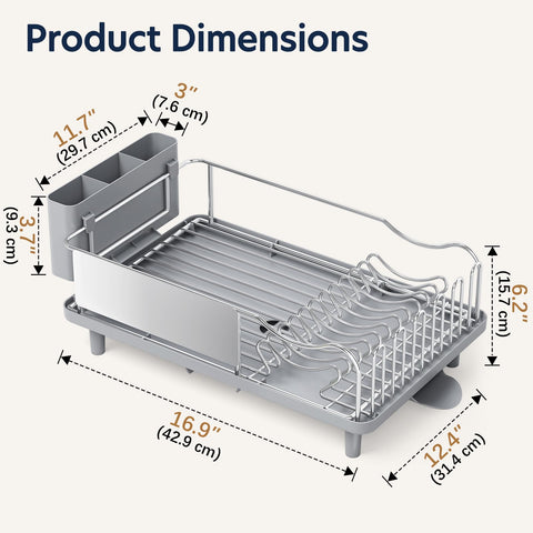KINGRACK close-up stainless steel finish highlighting rustproof durability and easy cleaning