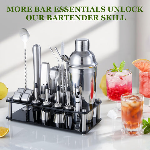 KINGROW stainless chilling stones with clip demonstrating ice-free cooling advantage