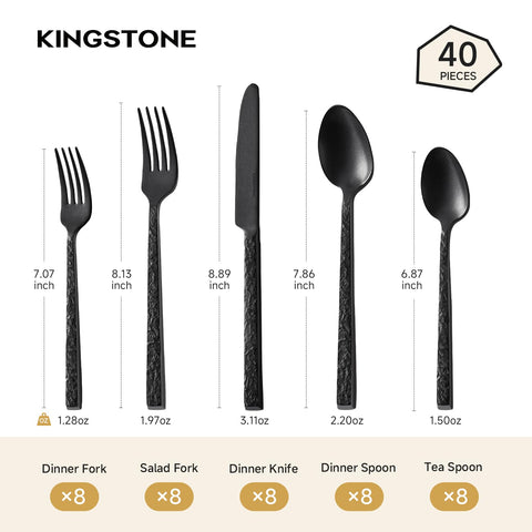 KINGSTONE hammered texture close-up highlighting modern matte look