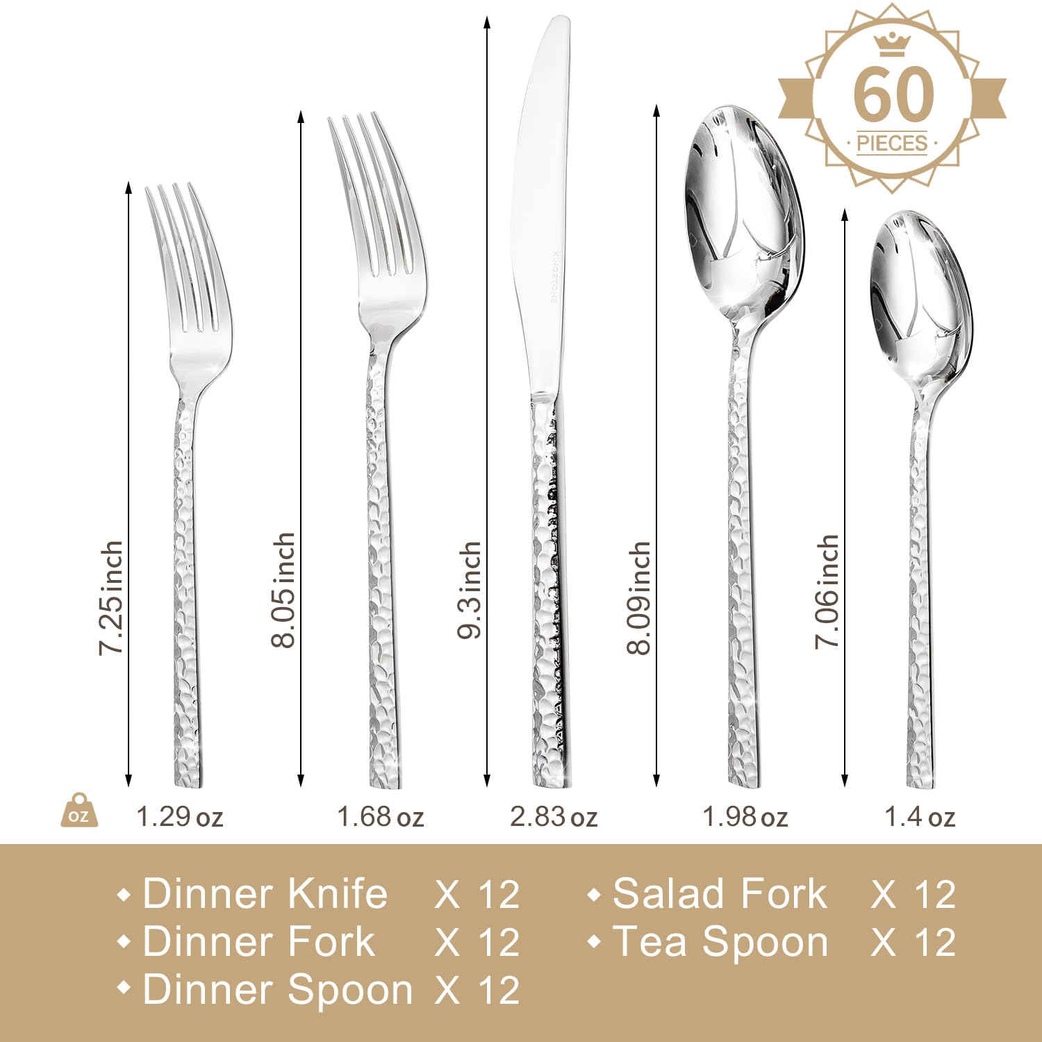 KINGSTONE flatware inside dishwasher demonstrating easy cleaning benefit
