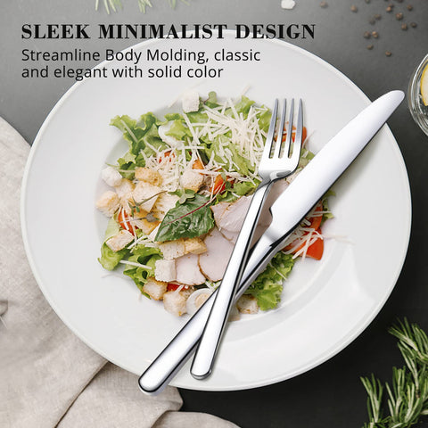 KINGSTONE cutlery in table setting illustrating coordinated look for dinner benefit