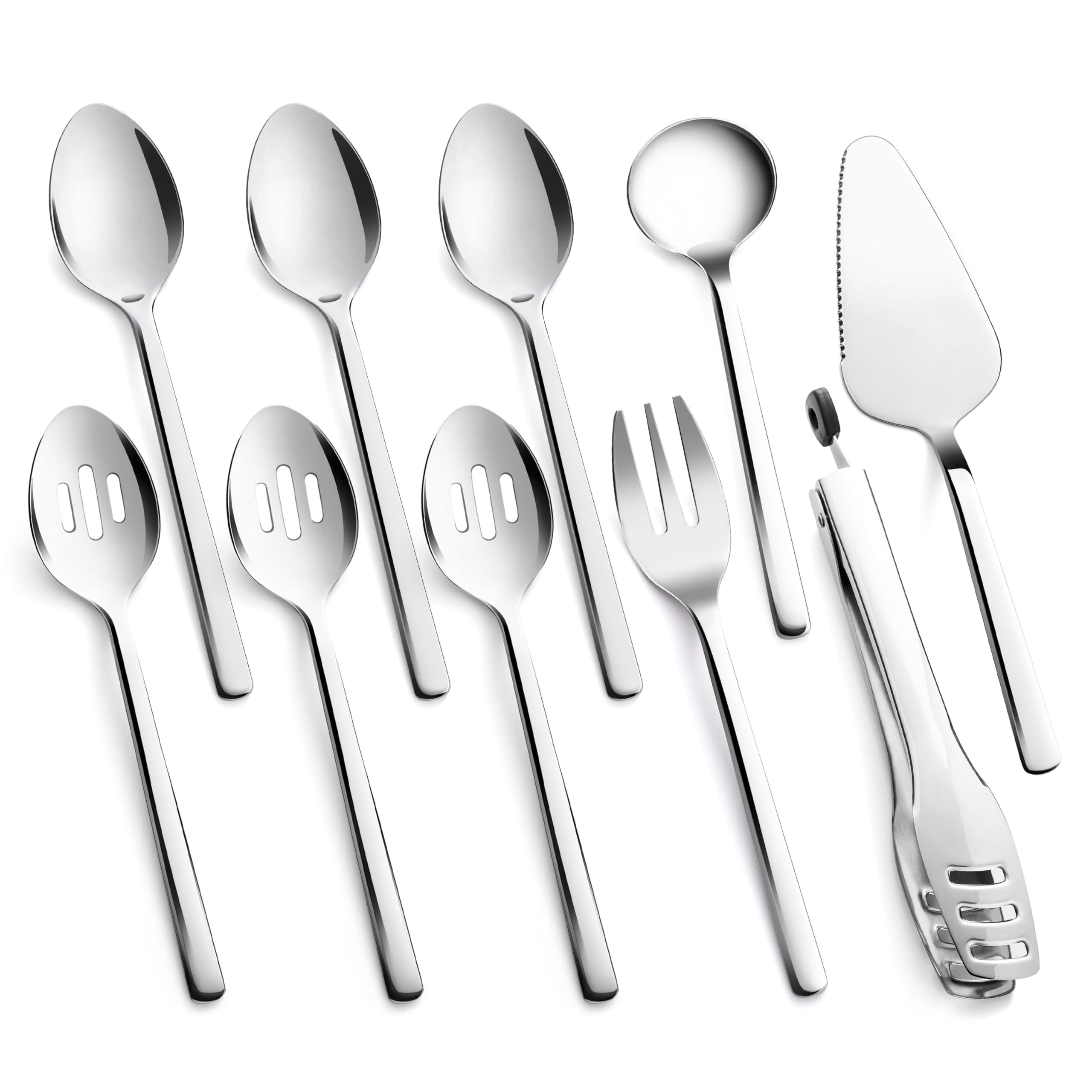 KINGSTONE front view of full 10-piece set showing completeness and elegance