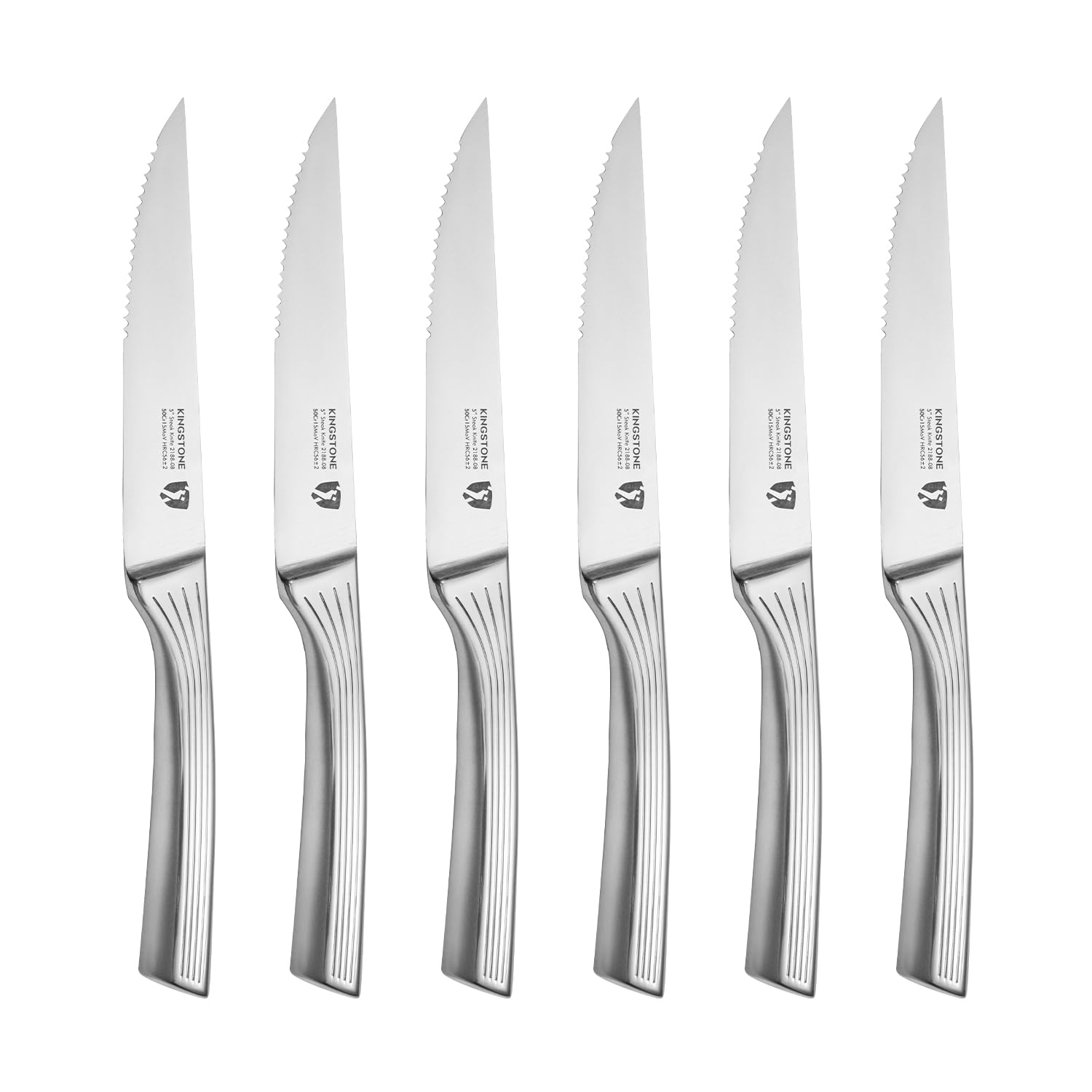 KINGSTONE front packaging showing six knives and gift box, ready to present