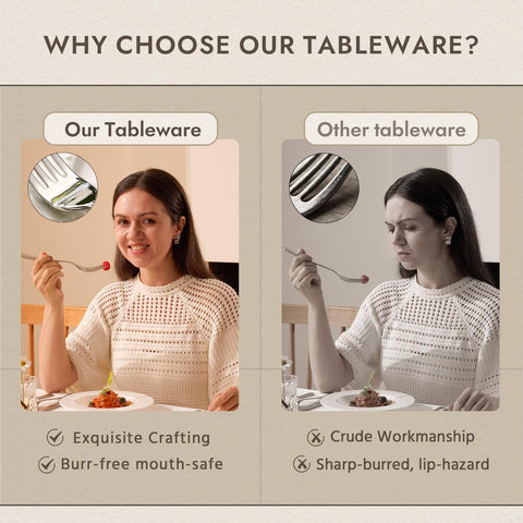 KINGSTONE full table layout with all pieces, helps visualize complete service for 8