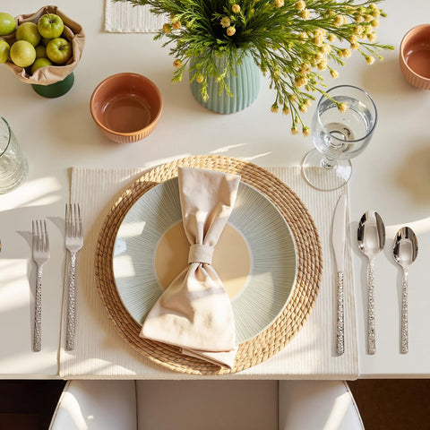 KINGSTONE lifestyle dining table setting portraying refined look for entertaining