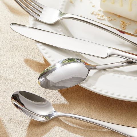 KINGSTONE soup spoon bowl texture displaying smooth finish for easy cleaning