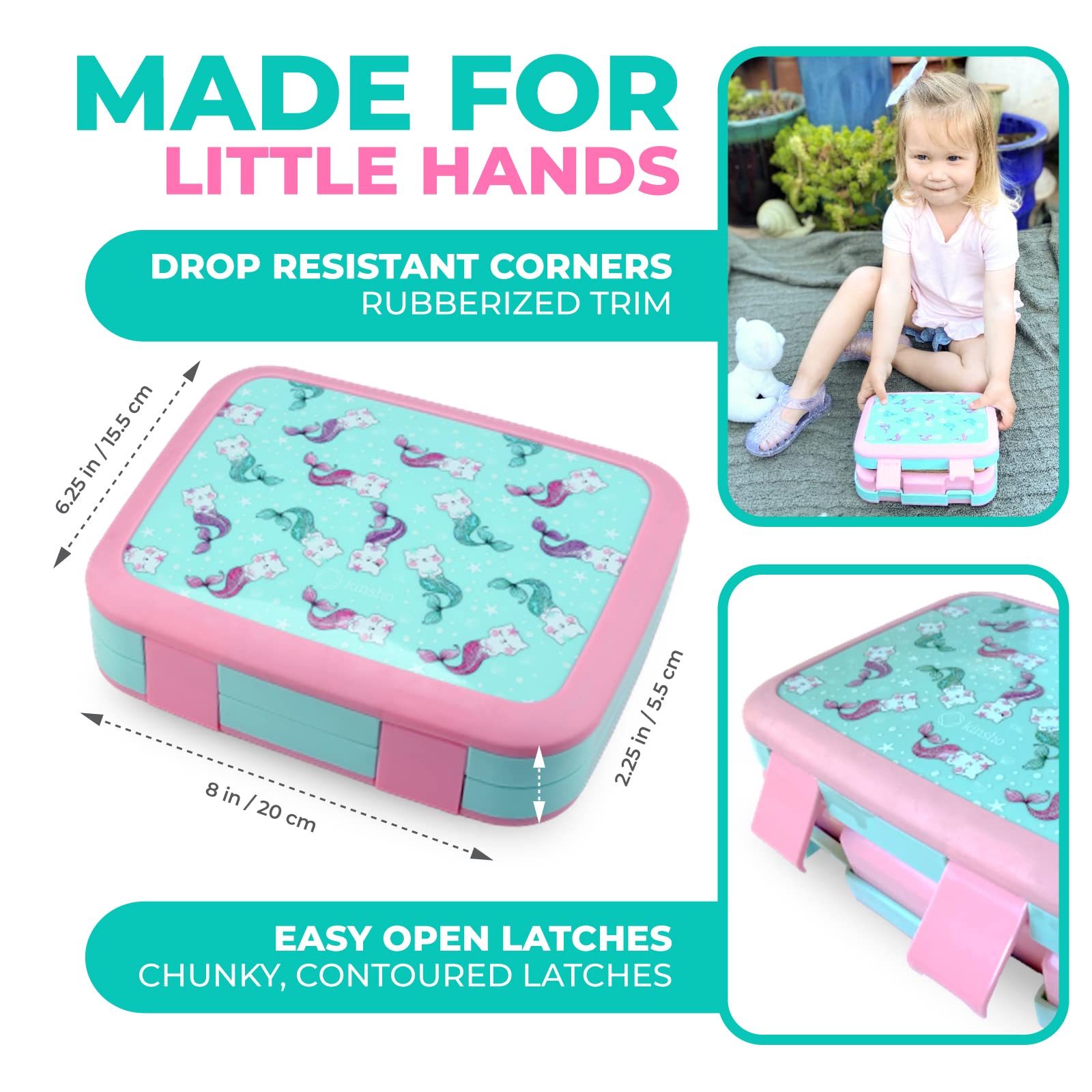 kinsho insulated lunch bag front with thick foam insulation benefit