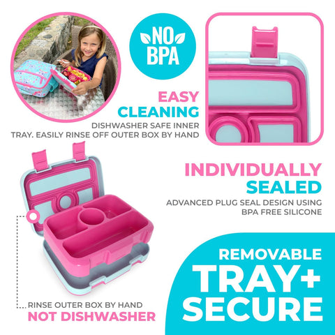 kinsho pink koala insulated bag showing thick foam insulation for longer freshness