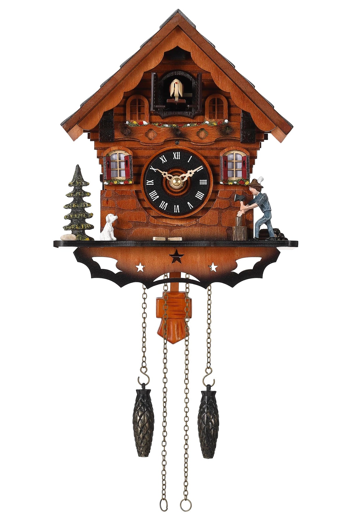 Kintrot front view showing traditional wood design and instant decorative impact