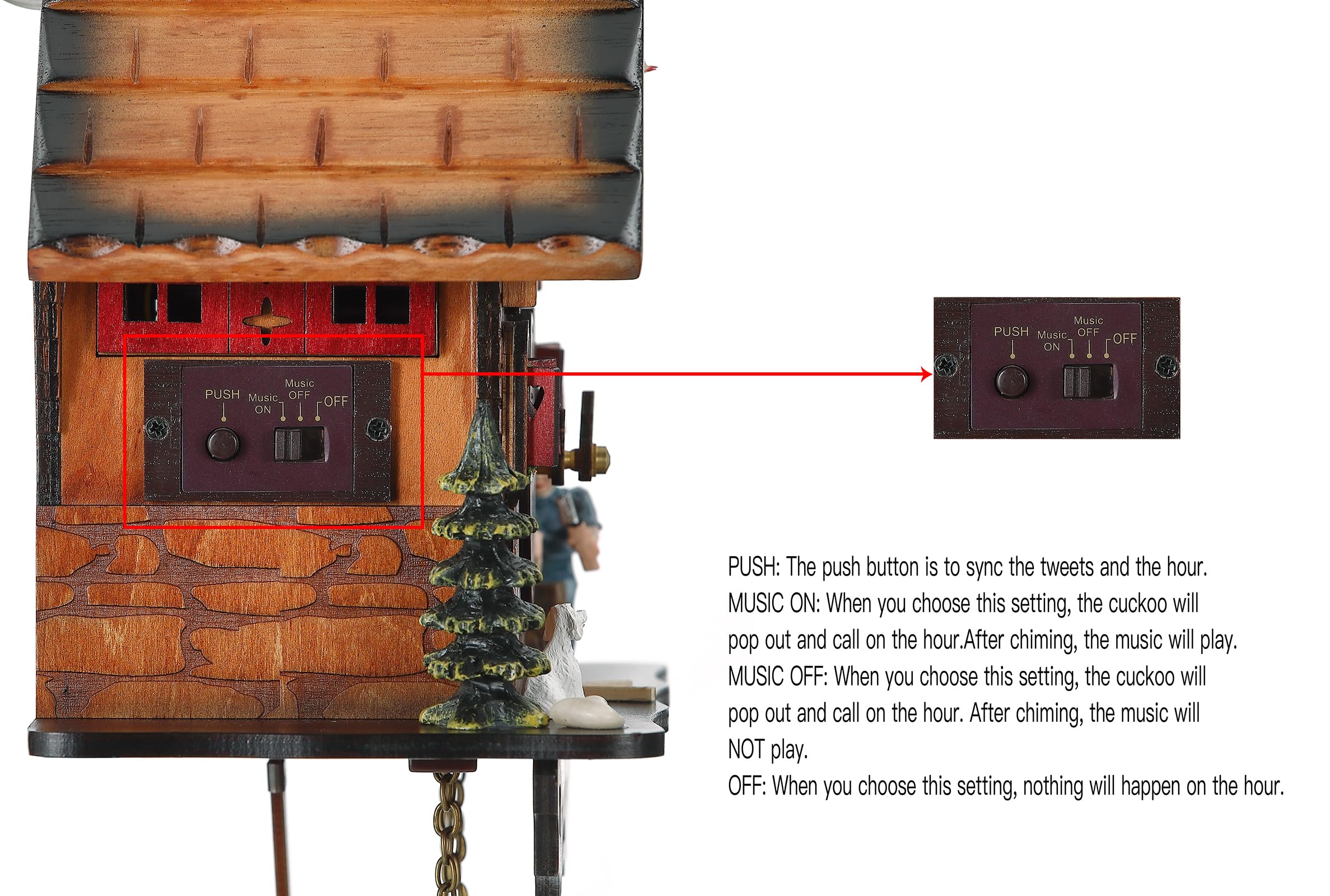 Kintrot pendulum scale comparison showing size and elegant swinging feature