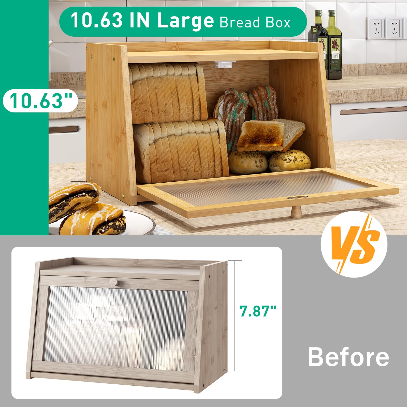 kiplant flat top holding jars demonstrates extra countertop storage benefit