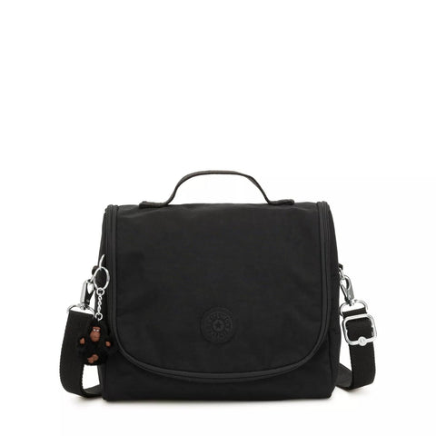 Kipling front view of lunch bag showing compact carry and style benefit