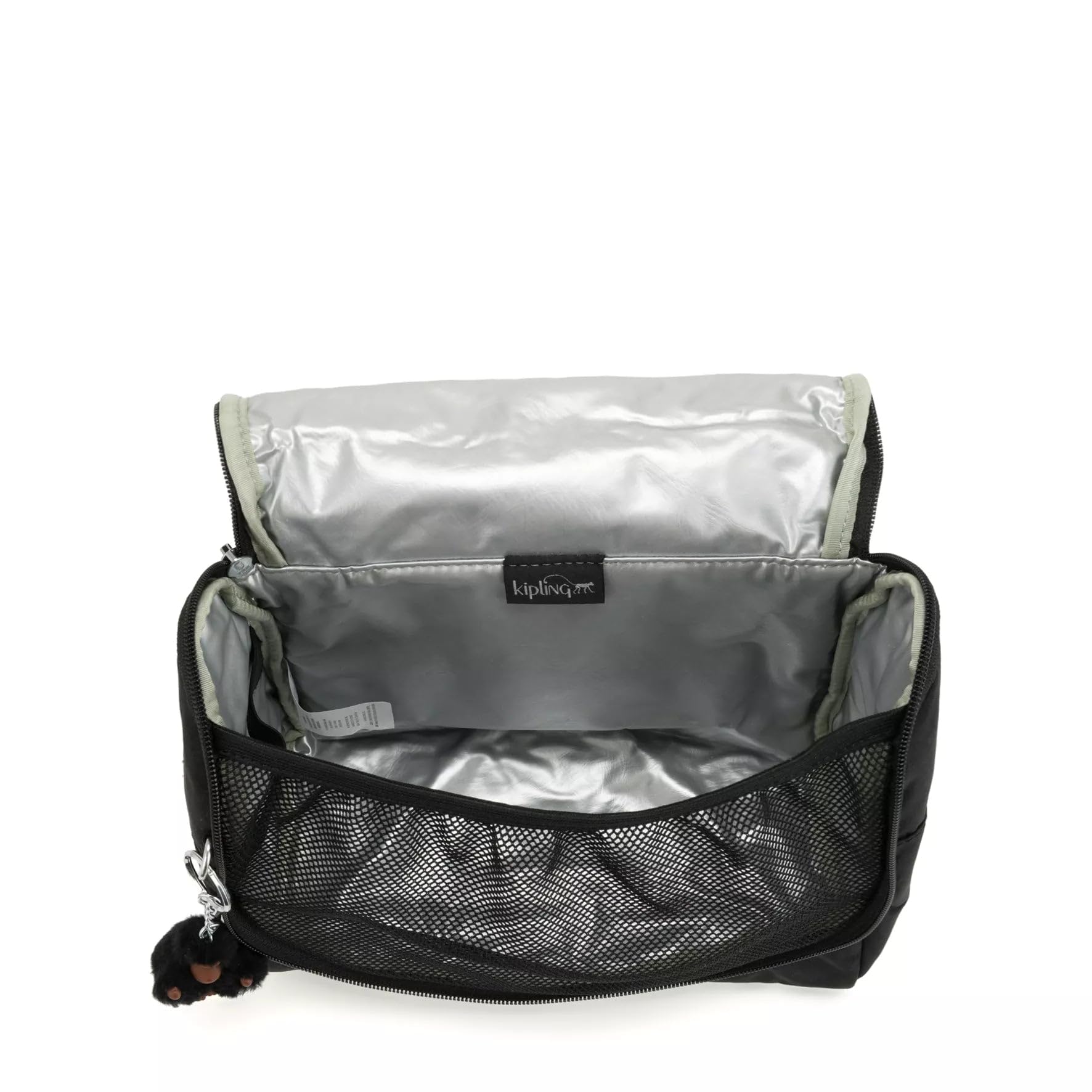 Kipling shoulder strap and top handle showing carrying versatility benefit