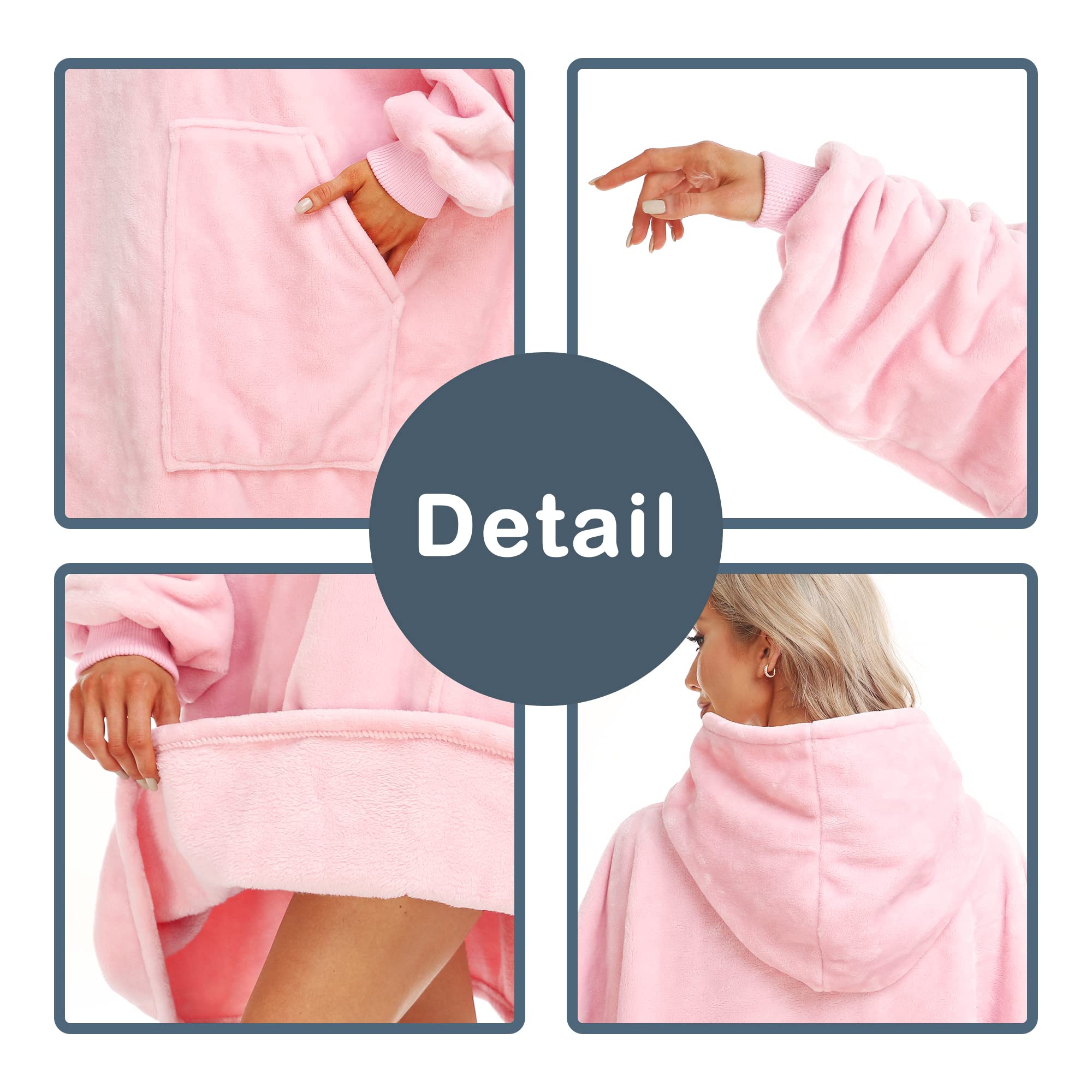 Kipswiza hood and collar detail emphasizing large hood for added warmth and head coverage