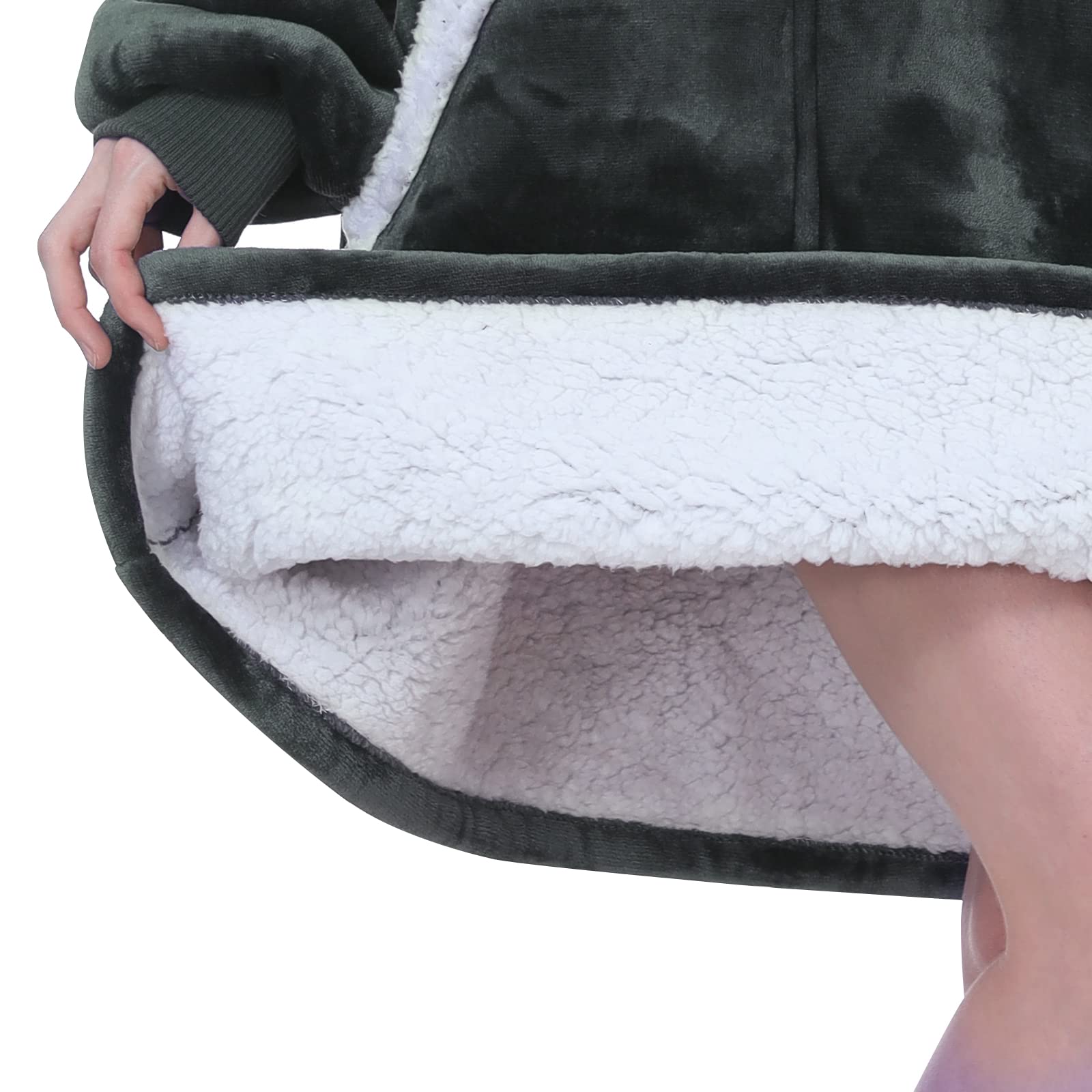 Kipswiza draped over chair showing size and scale for family use