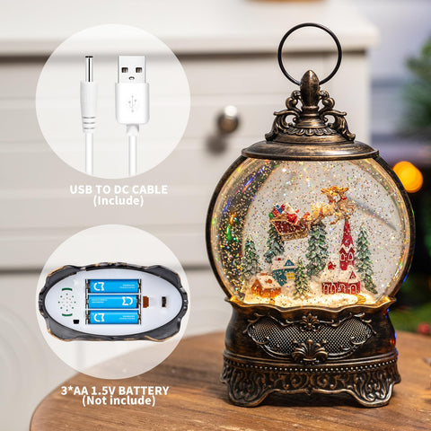 Kirschblüte USB port and control buttons — shows easy powering and simple controls