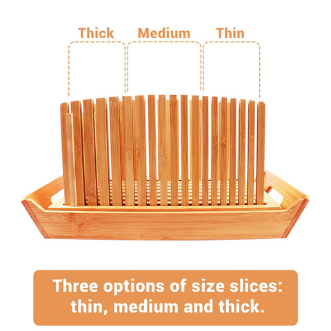Kiss Core removable crumb tray used as serving platter for sliced bread