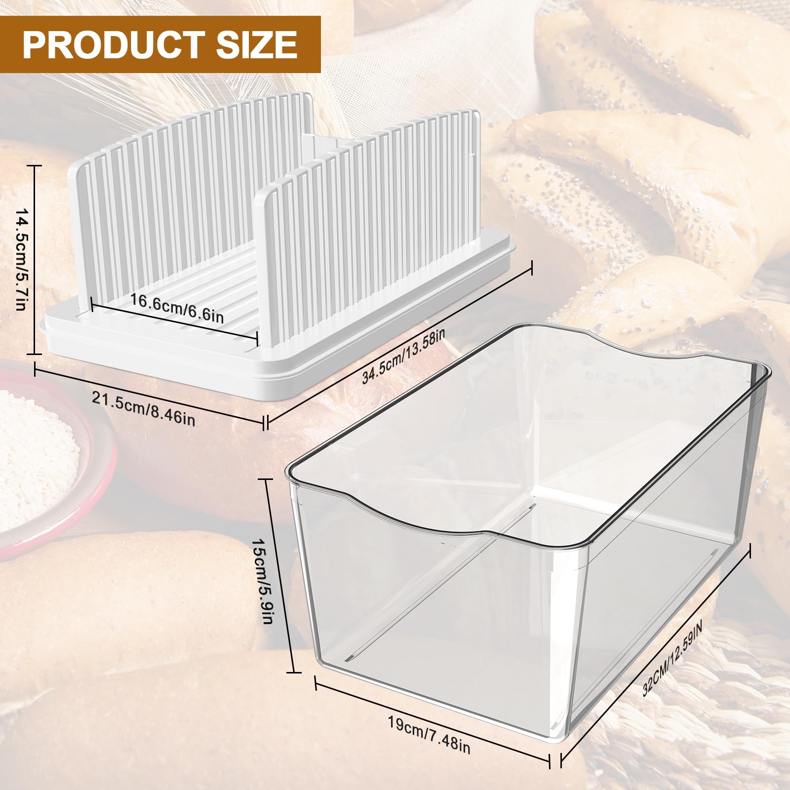kiss core folded slicer flat in drawer showing space-saving storage convenience