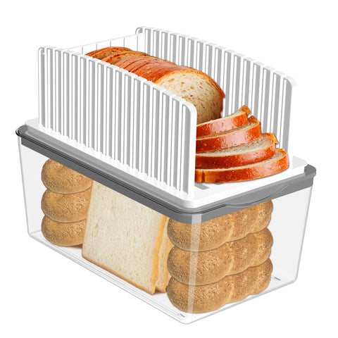 Kiss Core front view of bread box showing compact storage and freshness benefit