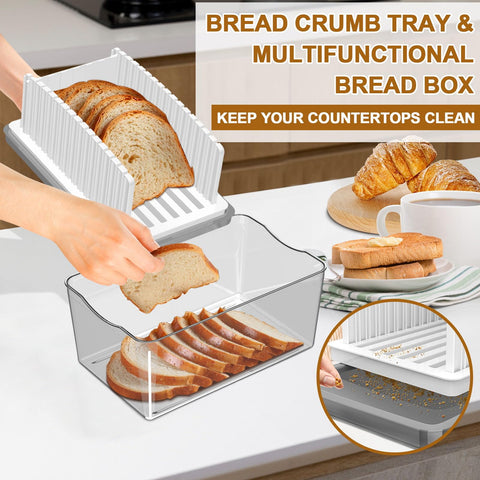 Kiss Core slicer in use cutting a loaf for consistent 1.2cm slices benefit