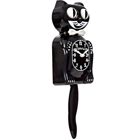 Kit Cat Klock installed in kitchen adding retro personality