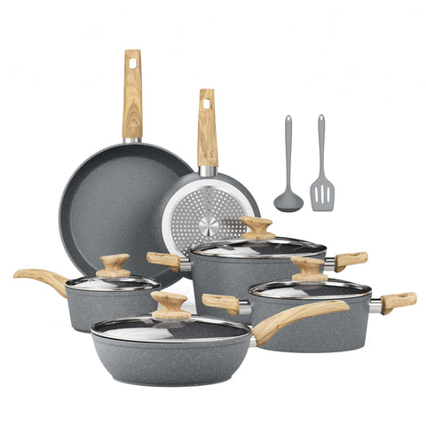 Kitchen Academy front packaging showing full 12-piece set and contents for quick choice