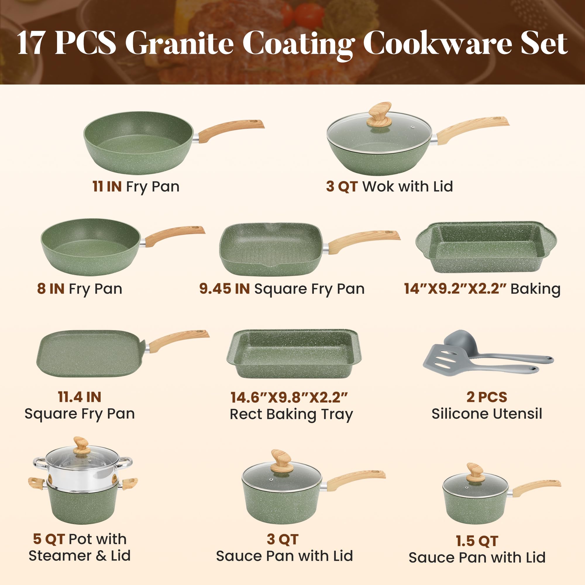 Kitchen Academy set cooking on induction stovetop to show compatibility and fast heating